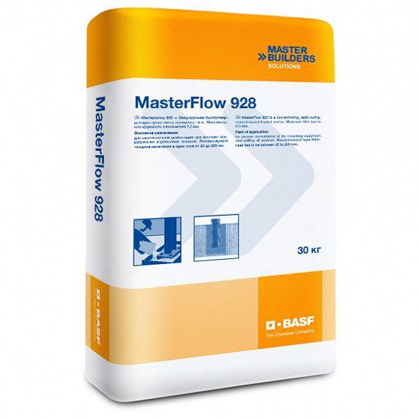 Сухая бетонная смесь наливная Эмако S55 MasterFlow 928